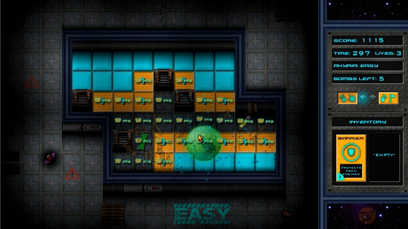 #3. Metal Earth The Minesweeper (Windows) By: Glaring Productions