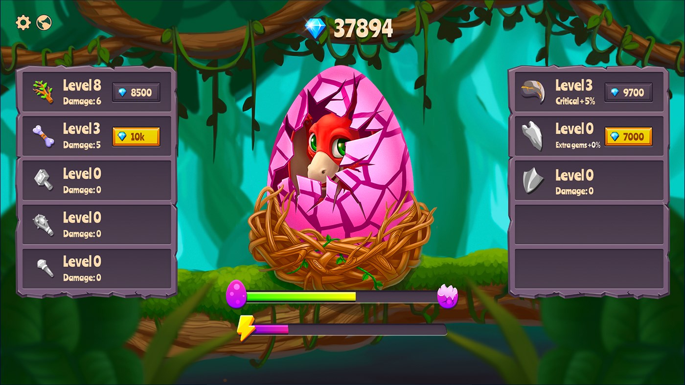 Screenshot 4 Dino Egg: Help Cute Little Dinosaur Hatch And Take Care Of It, Pocket Pet Simulator windows