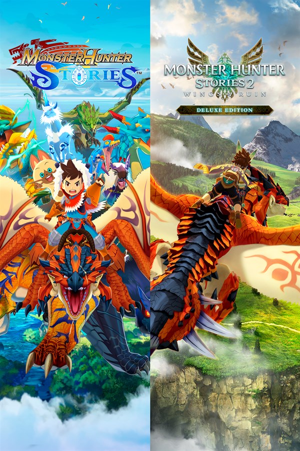 Monster Hunter Stories Deluxe Collection cover art