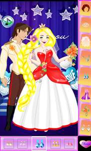 Wedding Rapunzel Dress Up screenshot 3