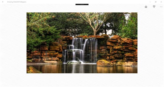 Amazing Waterfall Wallpapers screenshot