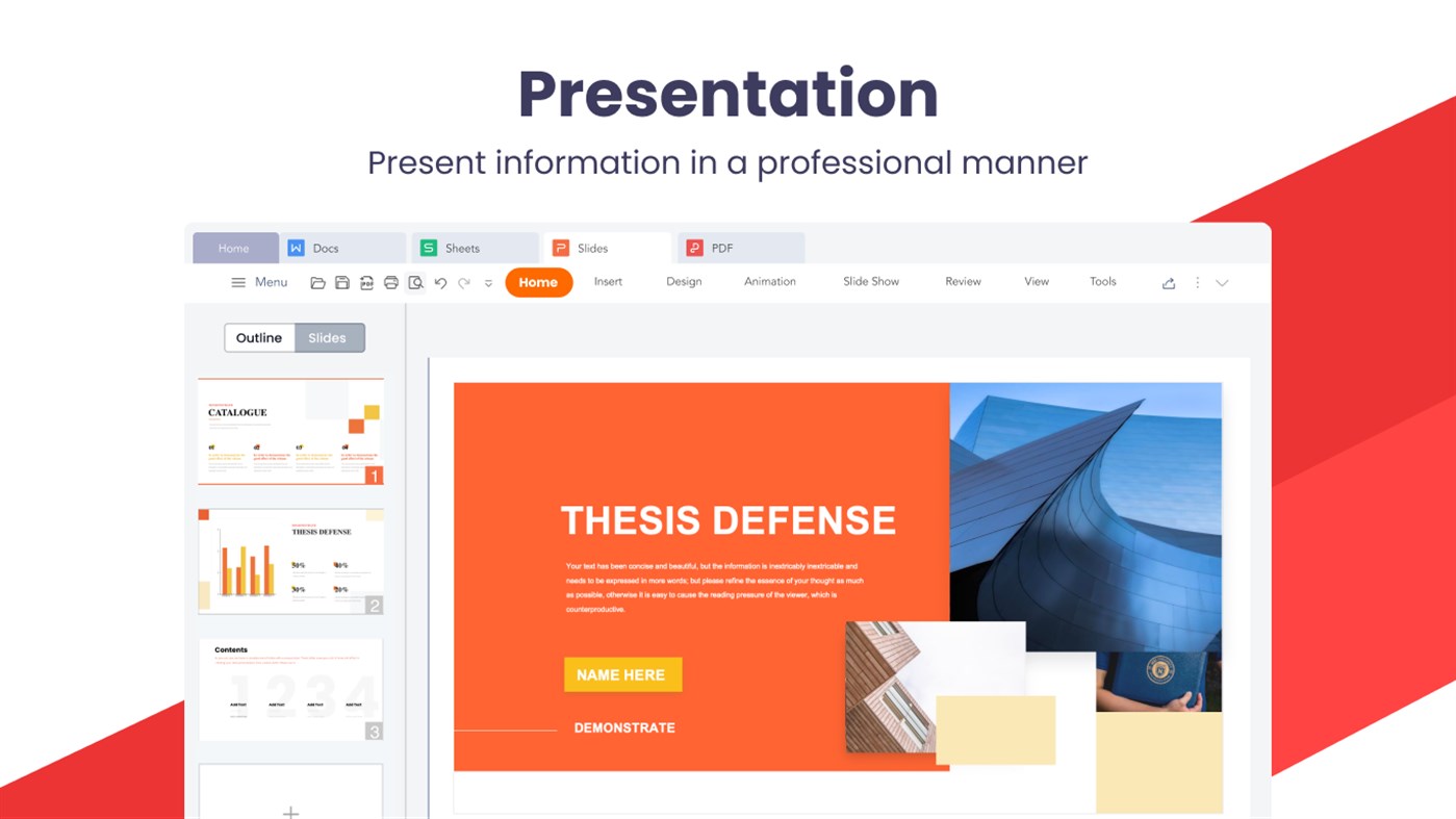 #5. WPS Office - PDF, Docs, Spreadsheet, Slide View & Edit (UWP) (Windows) 게시자: Kingsoft Office Software Corporation Limited