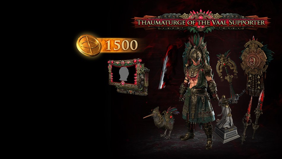 Thaumaturge of the Vaal Supporter Pack (Xbox) De: Grinding Gear Games
