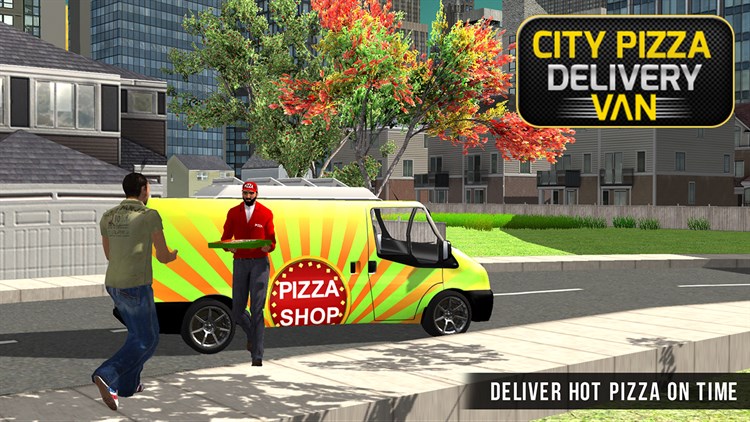 City Pizza Delivery Van 3D - Off Road Driving Duty - PC - (Windows)