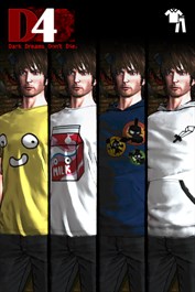 D4: Dark Dreams Don't Die - Conjunto de roupas de Happy Wars