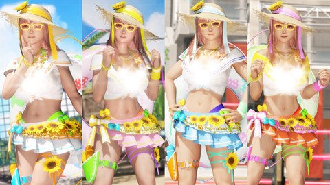 DOA6LR Honoka Secret Sunflower Bundle
