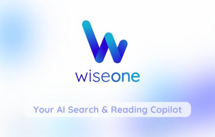 Wiseone - Your AI Search & Reading Copilot small promo image