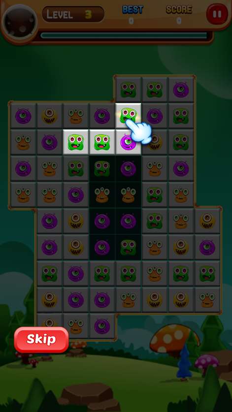 Flurry Monster - Candy Jewel Star Match 3 Game Screenshots 2