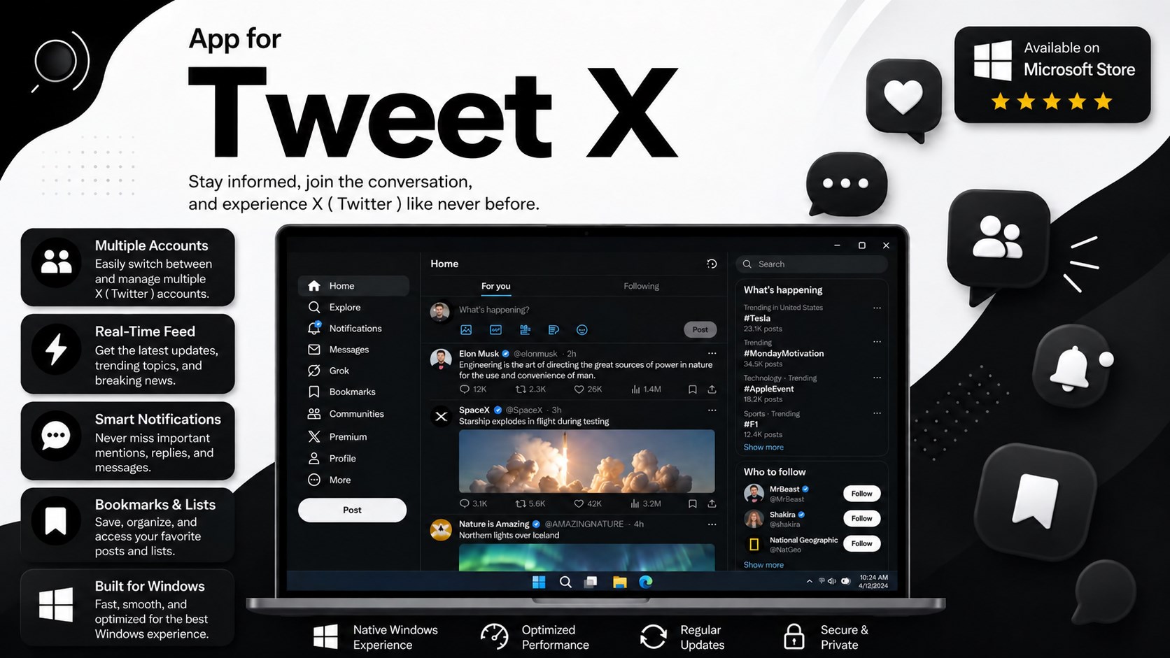 Tweet X screenshot