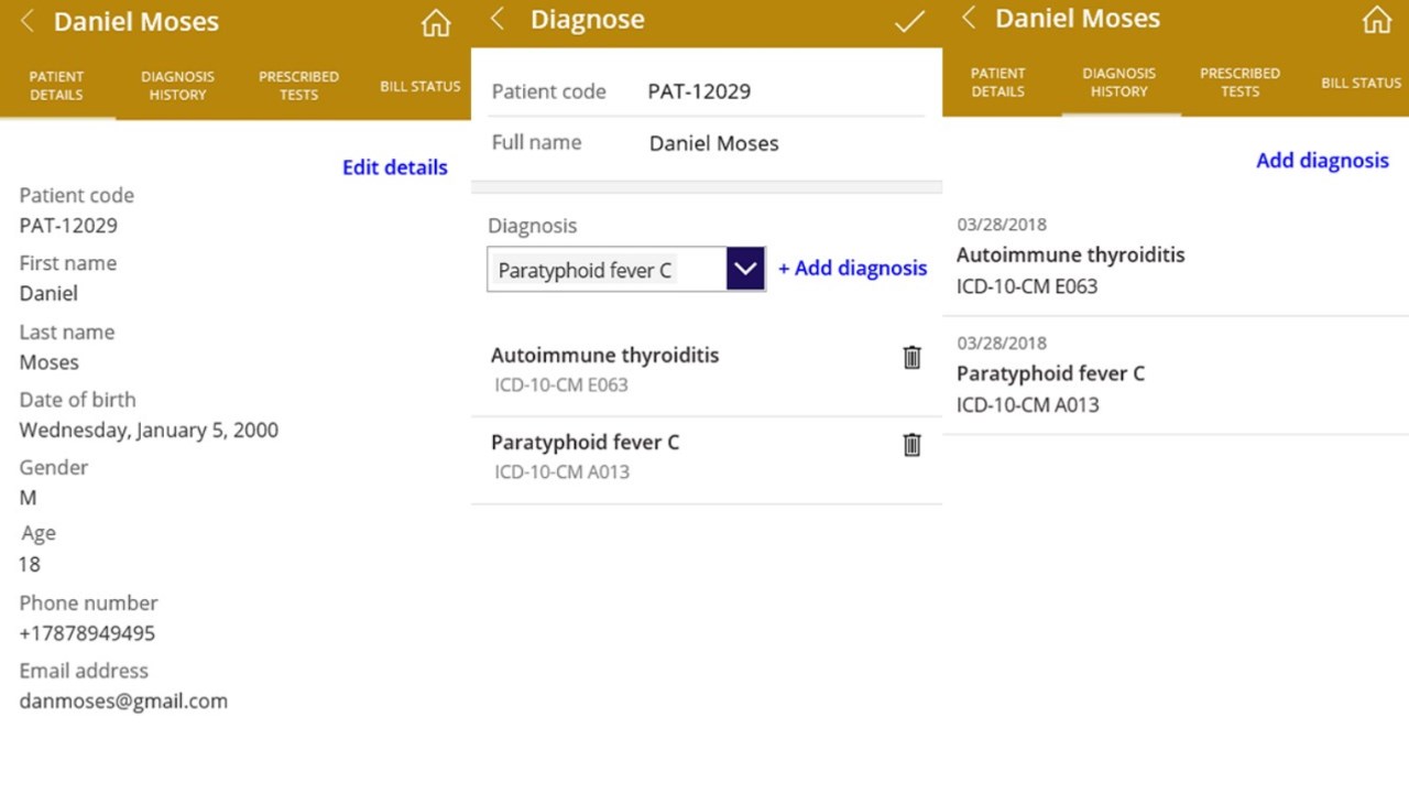 Snapshot 2 of GoLab - Hospital Lab Management