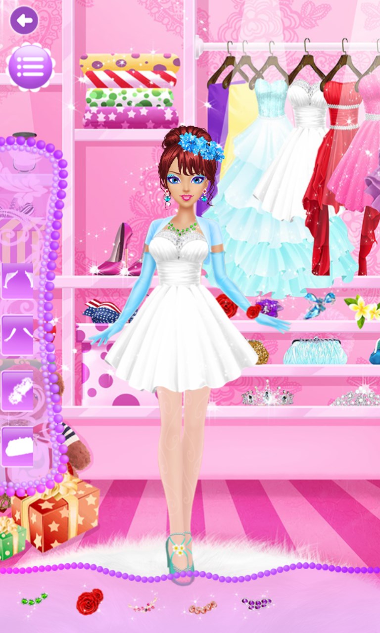 barbie spa and makeup and dressup games