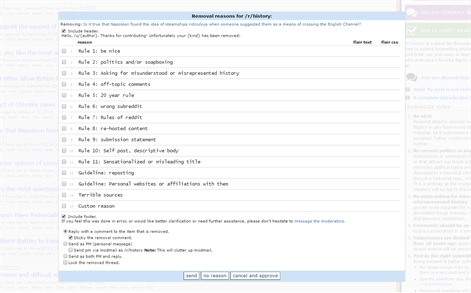 Moderator toolbox for reddit Screenshot