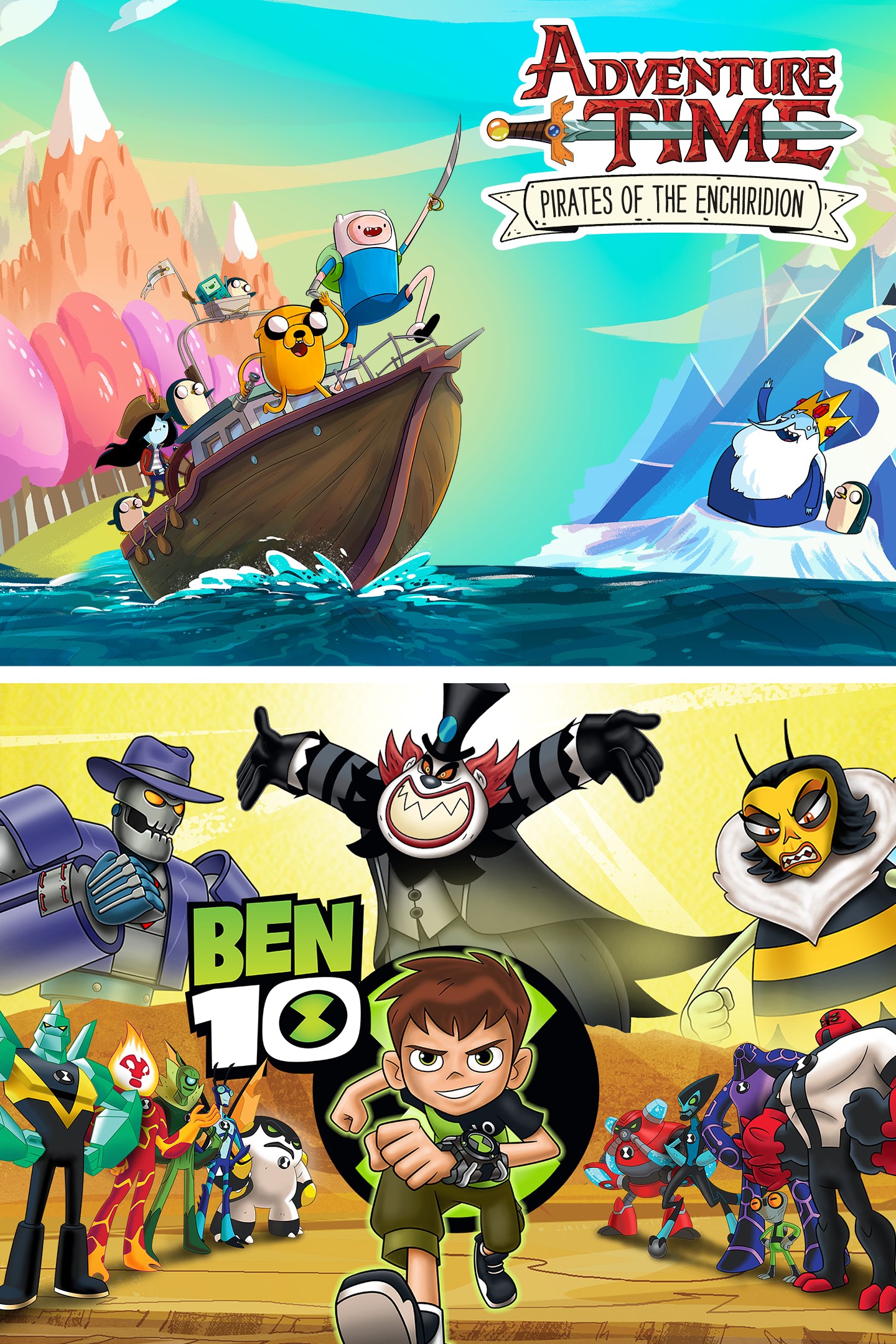 Ben 10 and Adventure Time: Pirates of the Enchiridion Bundle