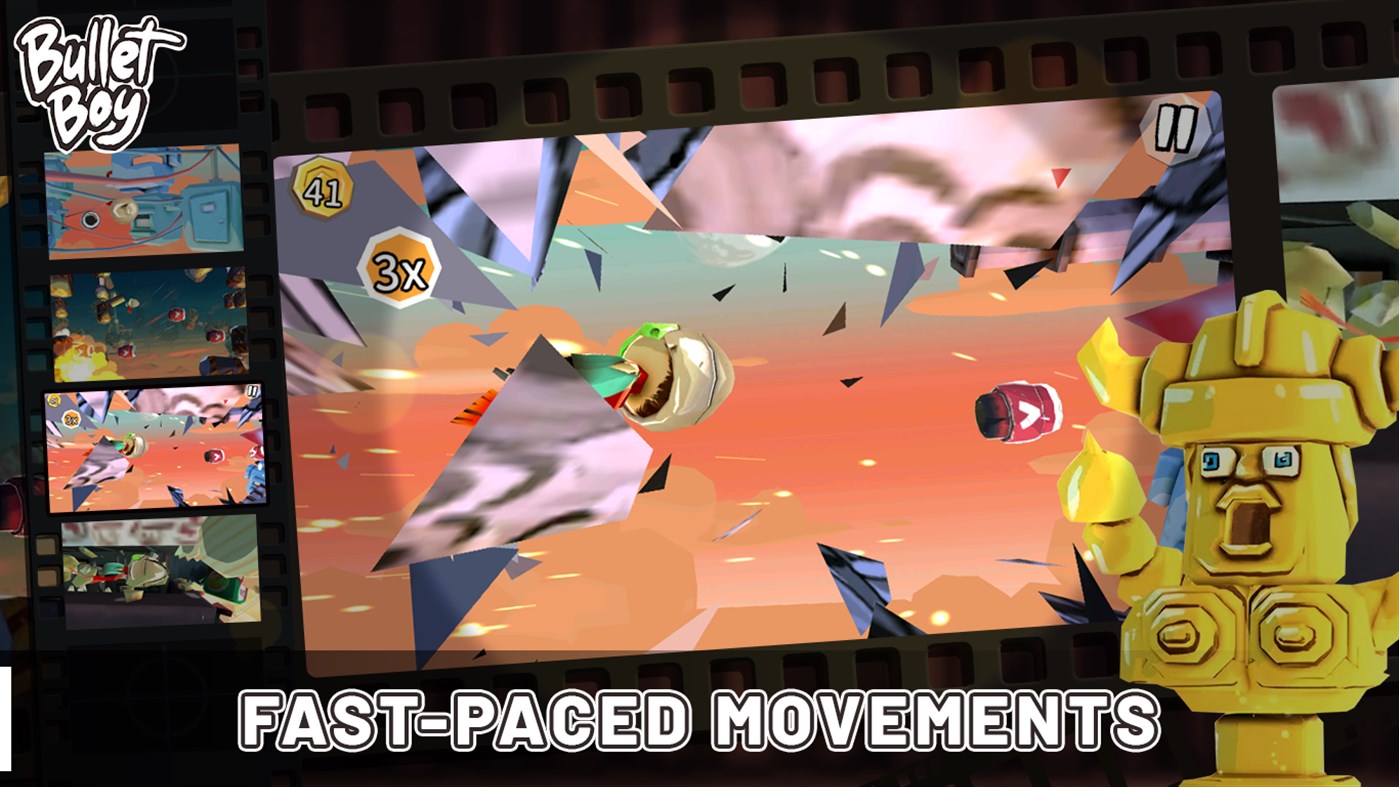 #4. Bullet Boy: Go PRO (Windows) 由: MIRACLE GAMES INC.