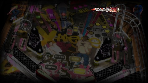 Pinball FX - Street Fighter II Tribute table