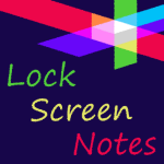 Lock Screen Notes