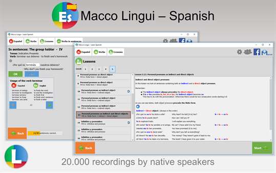 Macco Lingui - Spanish screenshot 2
