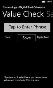 Numerology - Digital Root Calculator screenshot 1