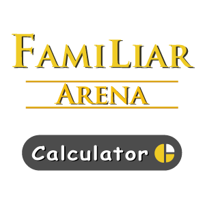 Familiar Arena Calculator