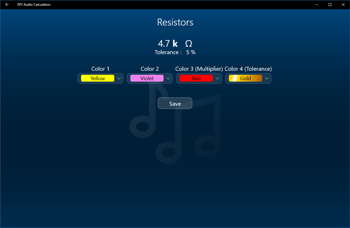 #3. DIY Audio Calculators (Windows) 由: Michal Kania