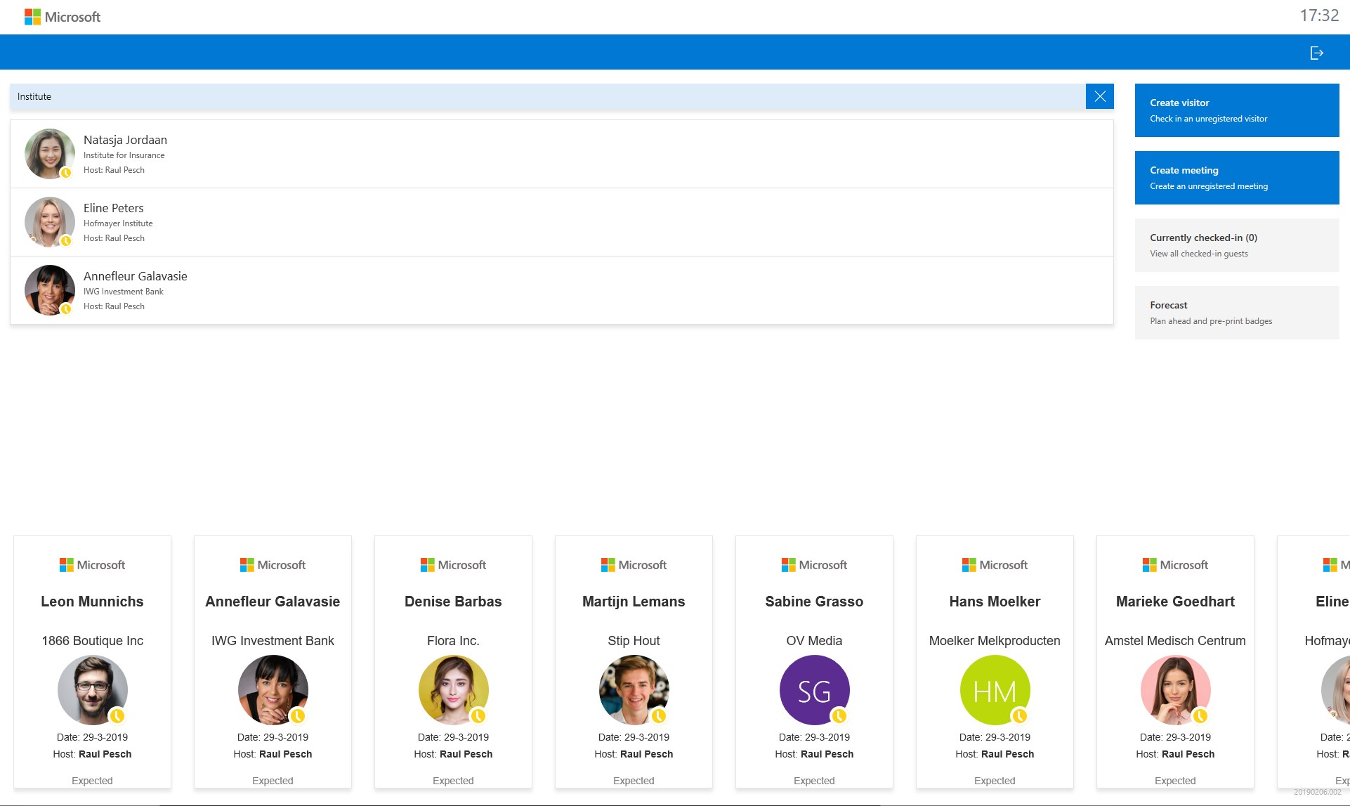 Snapshot 3 of Omnimap Integrated Employee & Guest Experience
