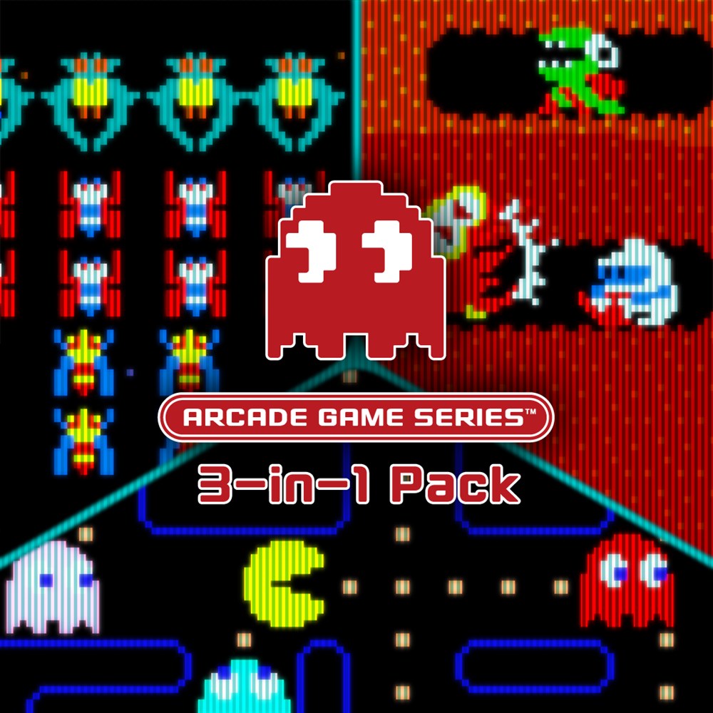ARCADE GAME SERIES 3-in-1 Pack cover art (full size)