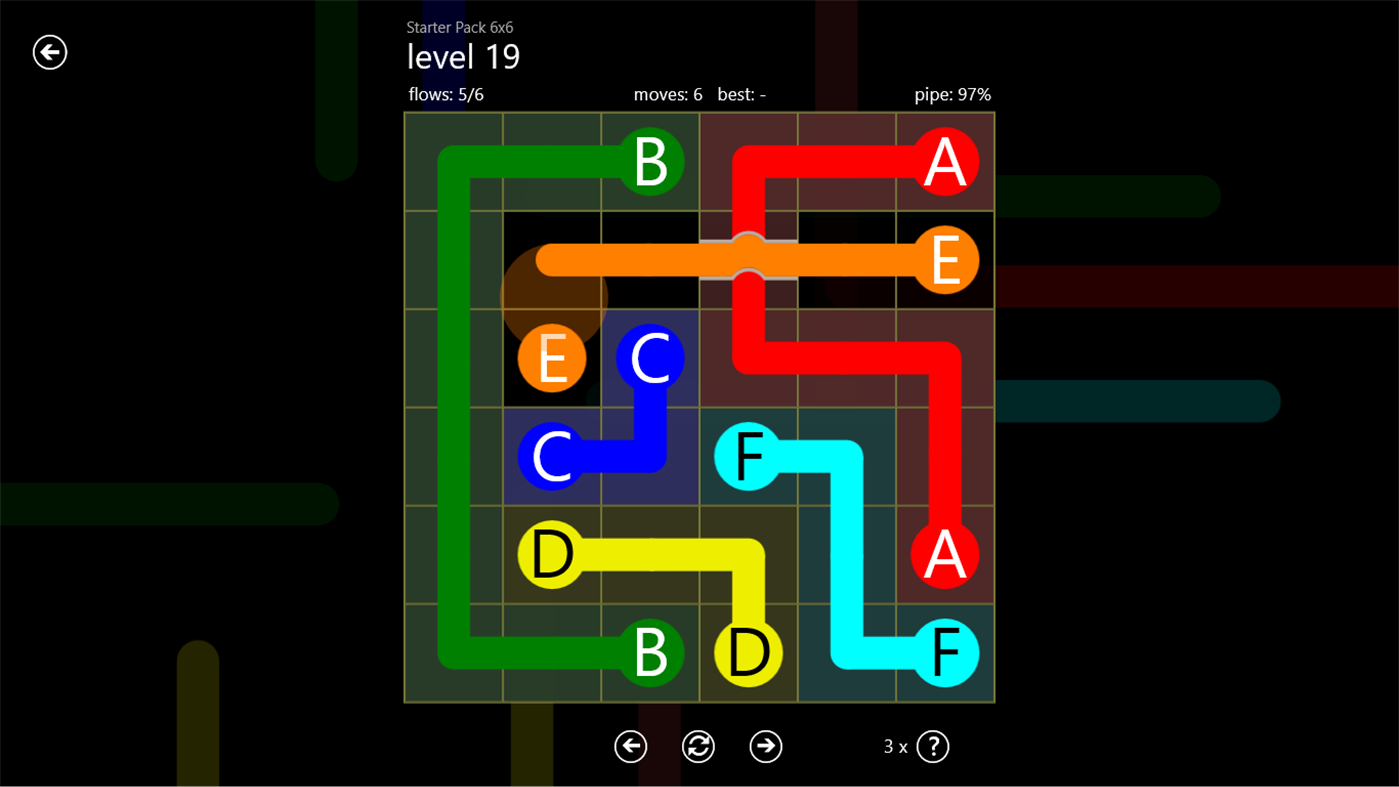 #5. Flow Free: Bridges (Windows) 게시자: Big Duck Games LLC
