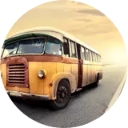 Buses Wallpaper New Tab icon