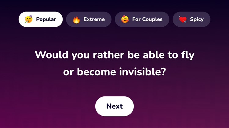 Would You Rather - PC - (Windows)