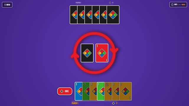 One Card: Color Clash screenshot 4