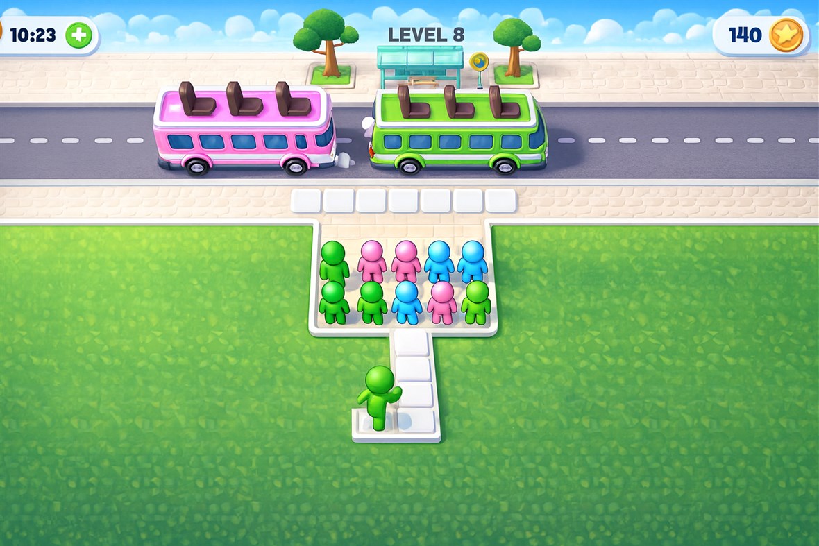 #5. CityBus Jam 3D Puzzle (Windows) By: Kishan Ghaghada