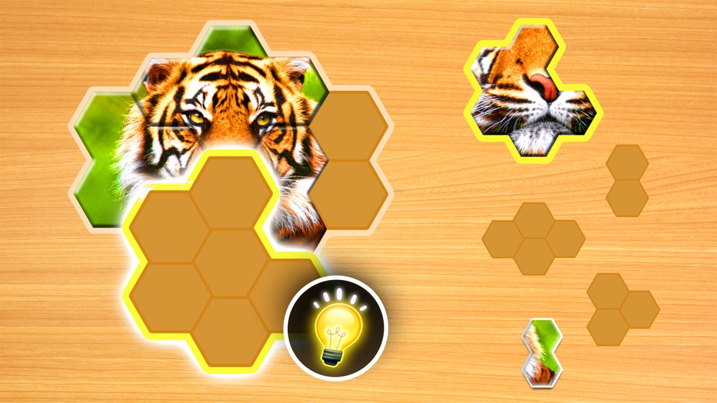 #4. Jigsaw Puzzles Hexa (Windows) Podle: RV AppStudios