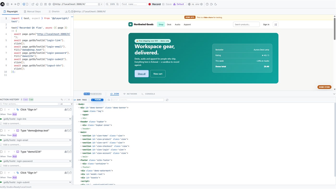 #3. Actify Studio (Windows) De: Vincenzo Lentini