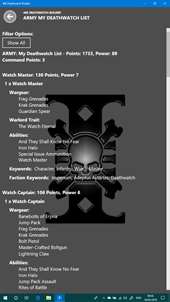 Deathwatch Builder screenshot 8
