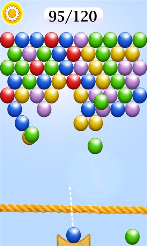 #2. The Bubble Shooter. (Windows) By: G Soft Team