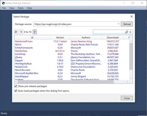 NuGet Package Explorer Screenshots 2