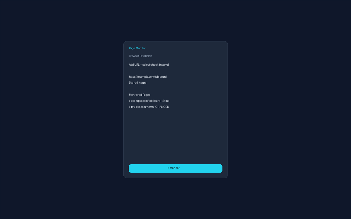Page Monitor