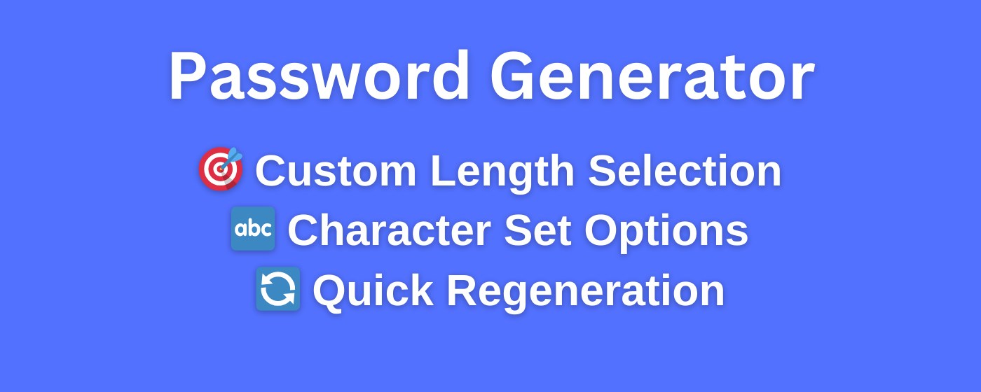 Password Generator - Create Strong, Unique Passwords Instantly