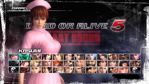 DEAD OR ALIVE 5 Last Round Kasumi Nurse Costume