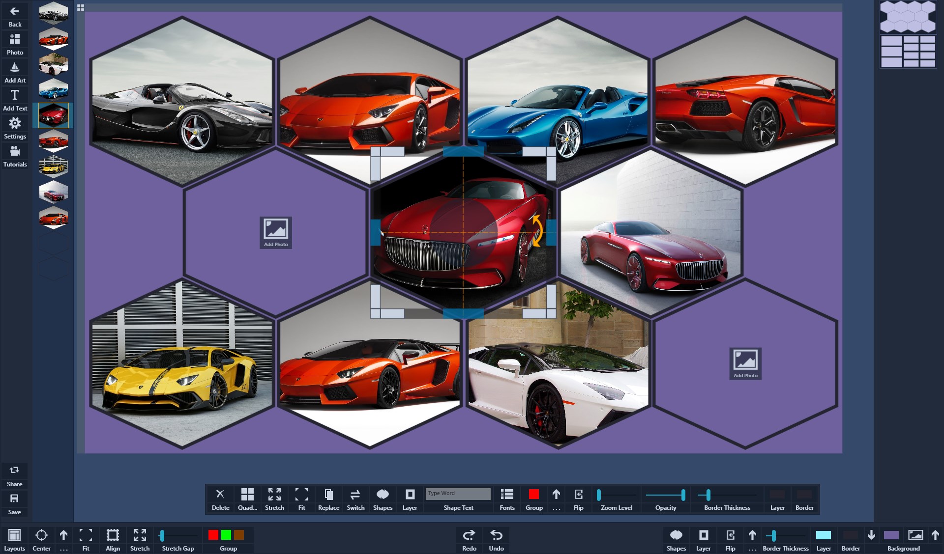 Atlantas Photo Collage Studio screenshot