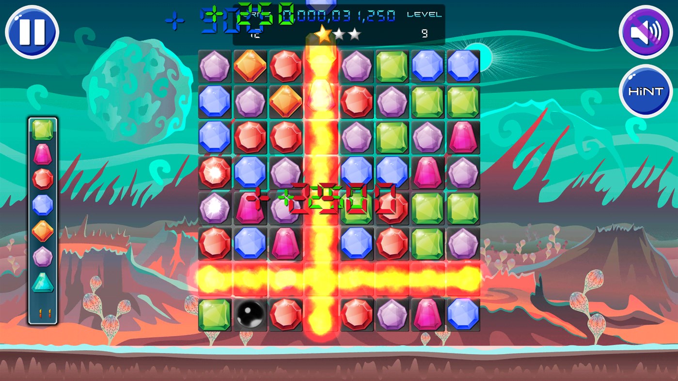 #3. Jewel Fun (Windows) By: Stormtek Games