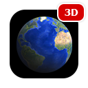 3D Earth Map