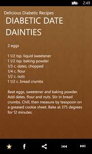 Delicious Diabetic Recipes screenshot 4