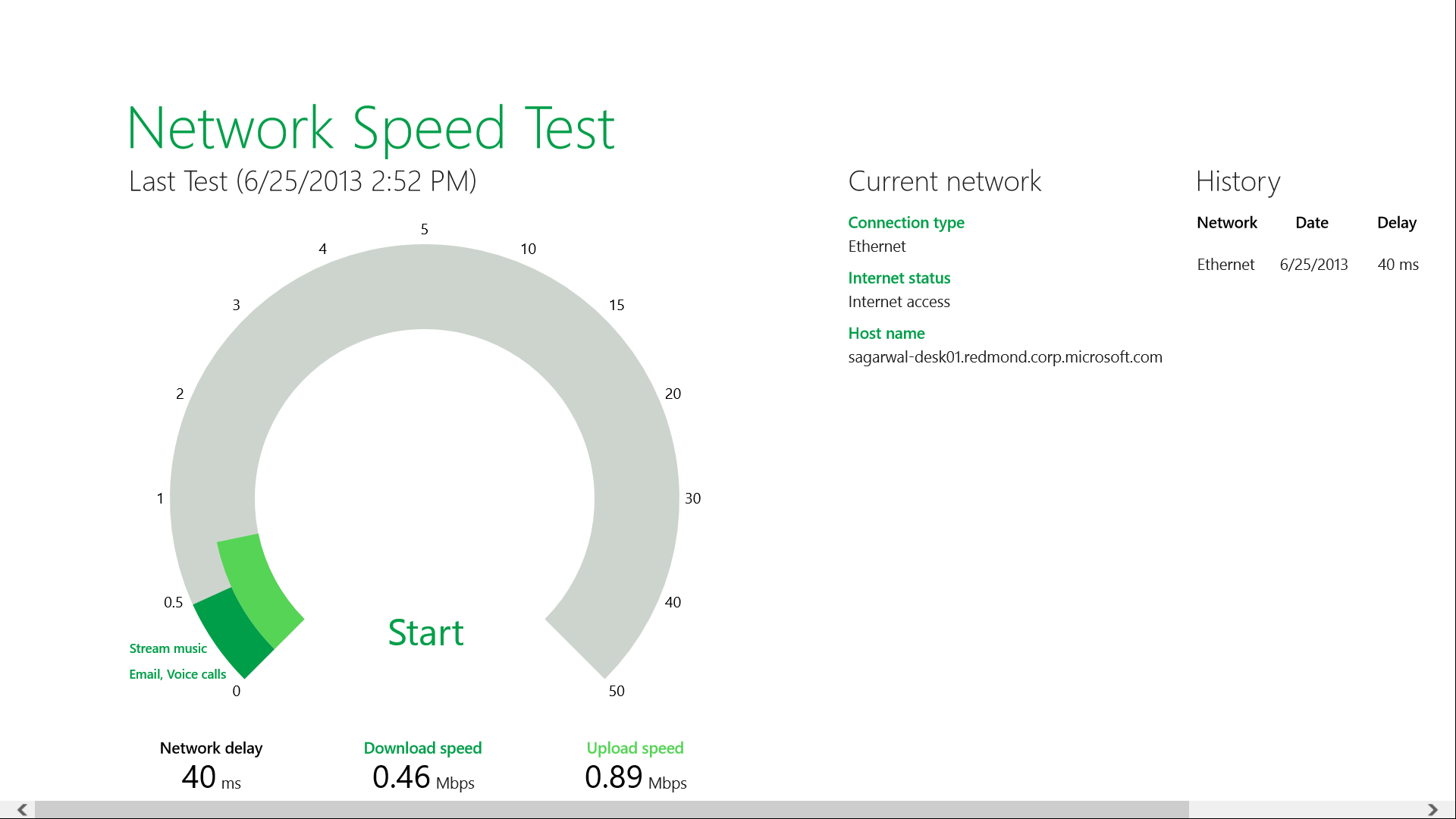 Network Speed Test