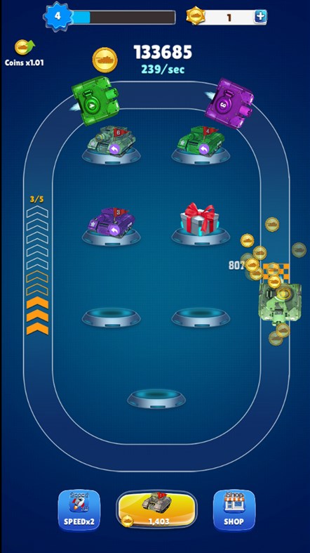 #1. Merge Tank (Windows) 由: 西安斗猫网络科技有限公司