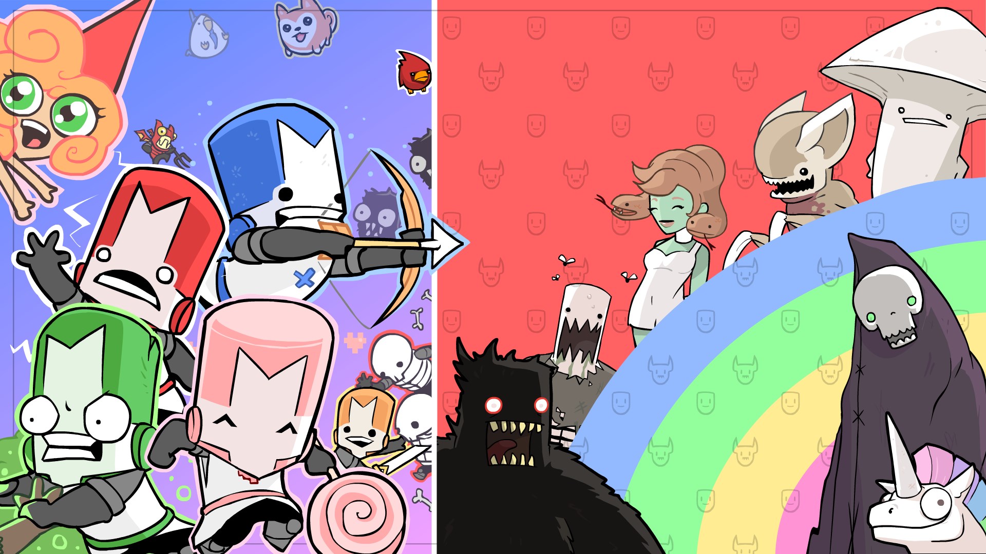 100+] Castle Crashers Wallpapers