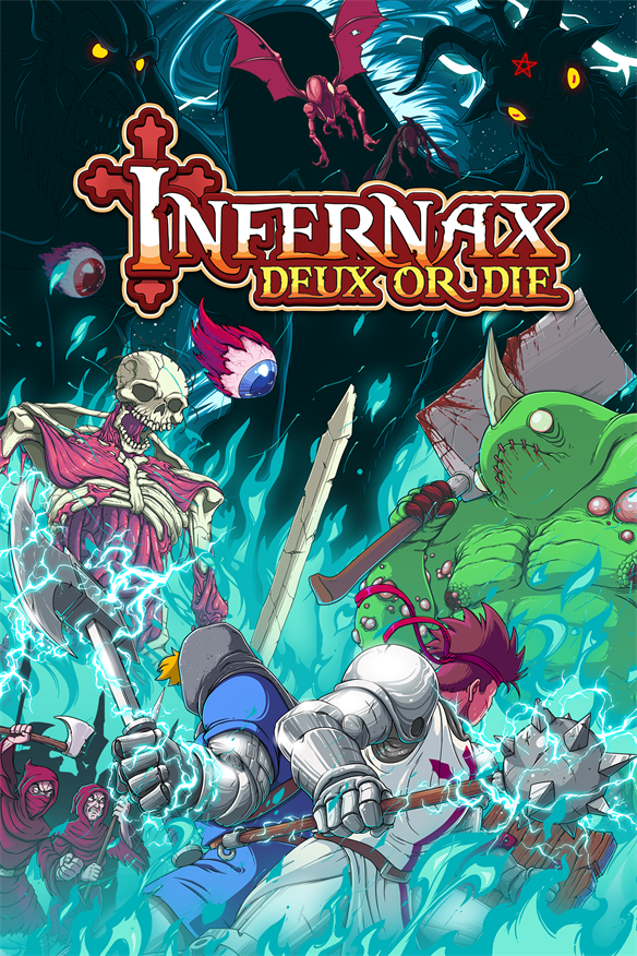 Infernax Xbox Series X|S and Xbox One cover art