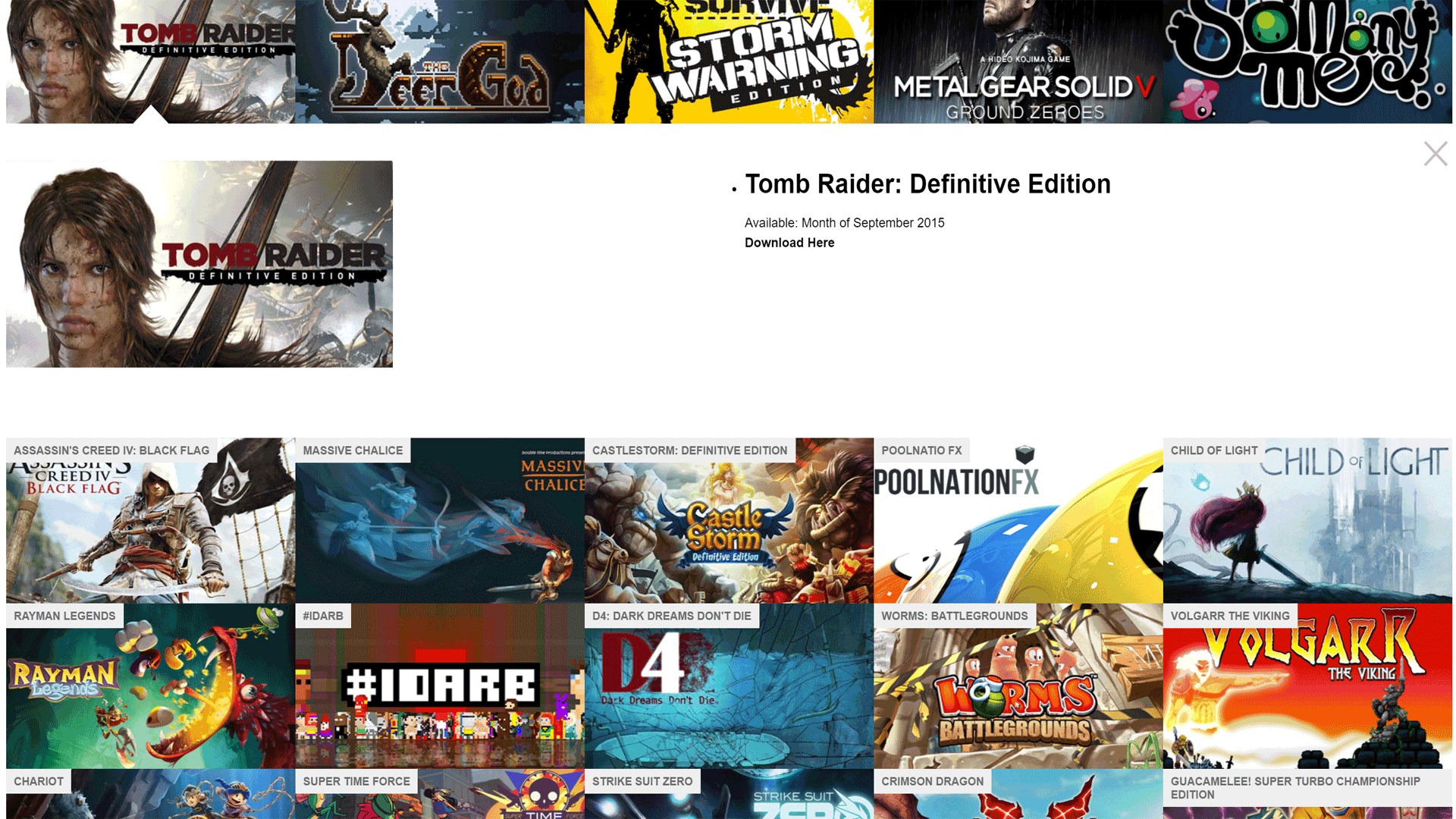 Games With Gold - Microsoft Apps