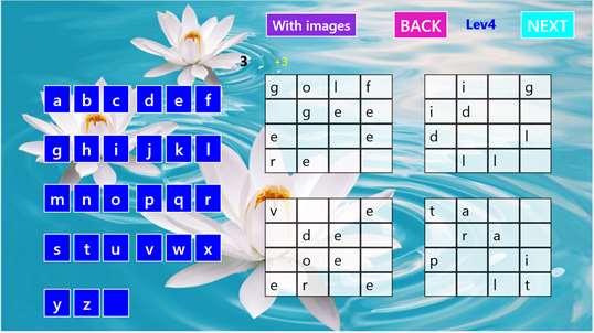 Double word squares screenshot 3
