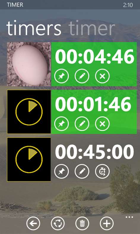 Timer Screenshots 2